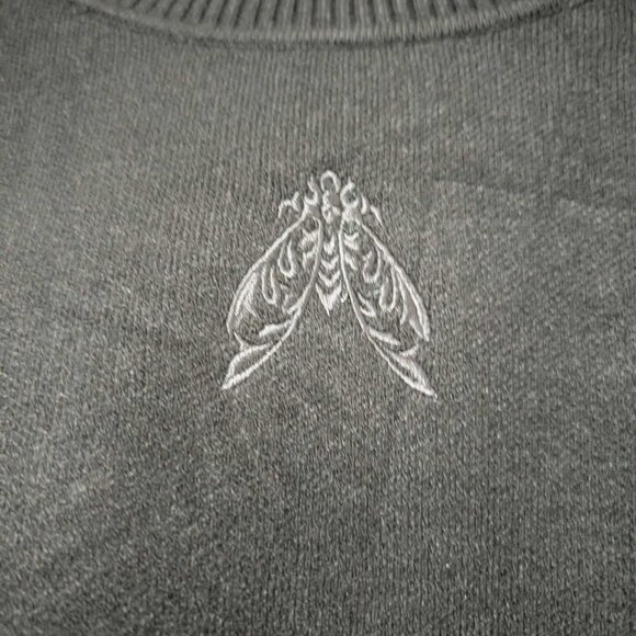 NWT Killstar Morbida's Moth Knitted Top - Picture 5 of 6